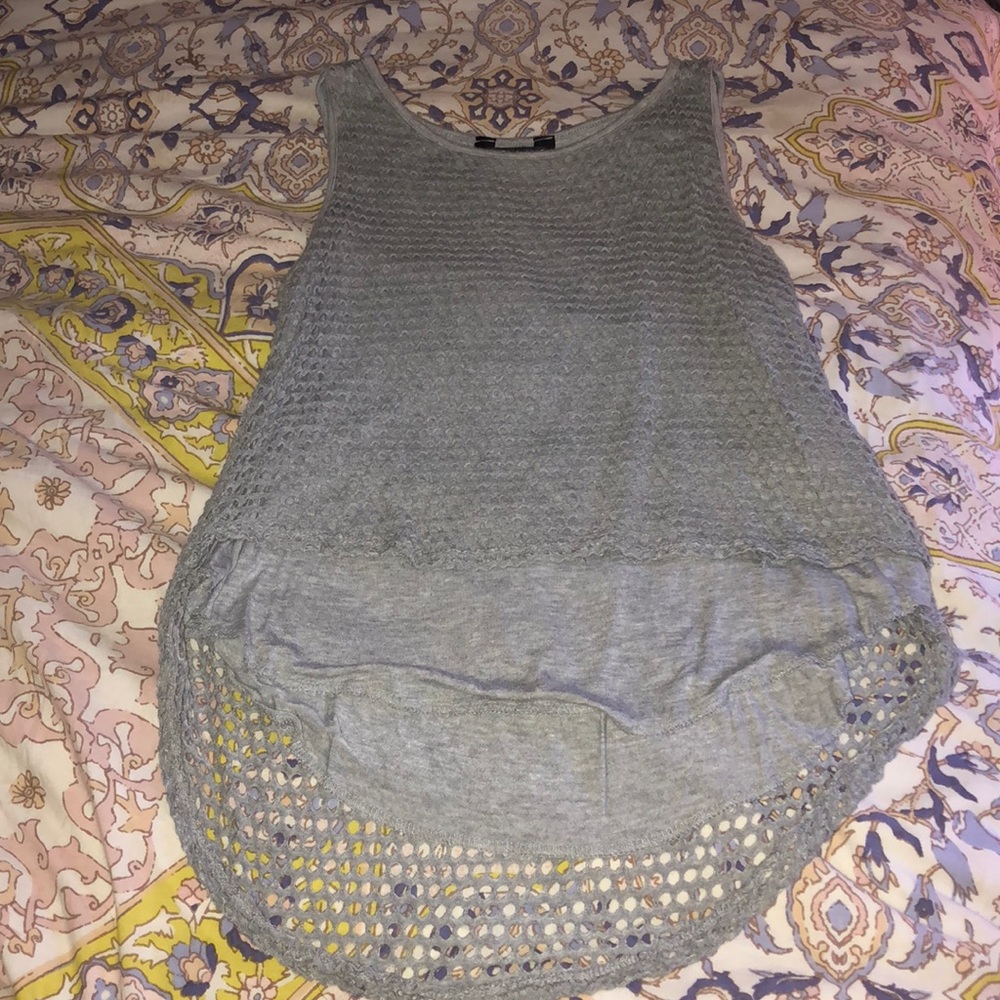 Grey trendy tank